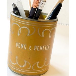 Vintage Pens & Pencils Holder